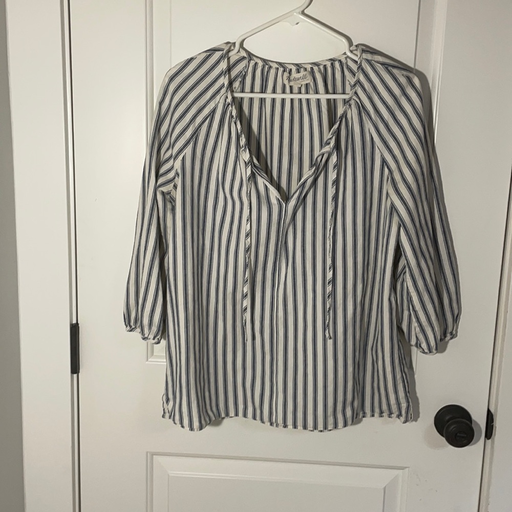 Madewell ¾ sleeve shirt